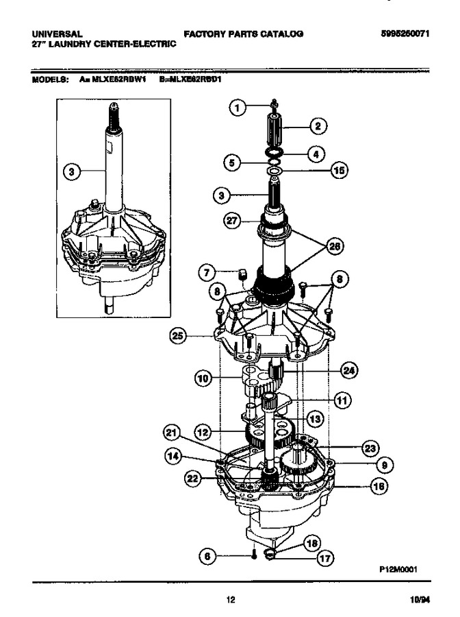 Diagram for MLXE62RBW1