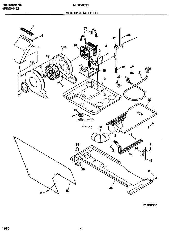 Diagram for MLXE62RBD2