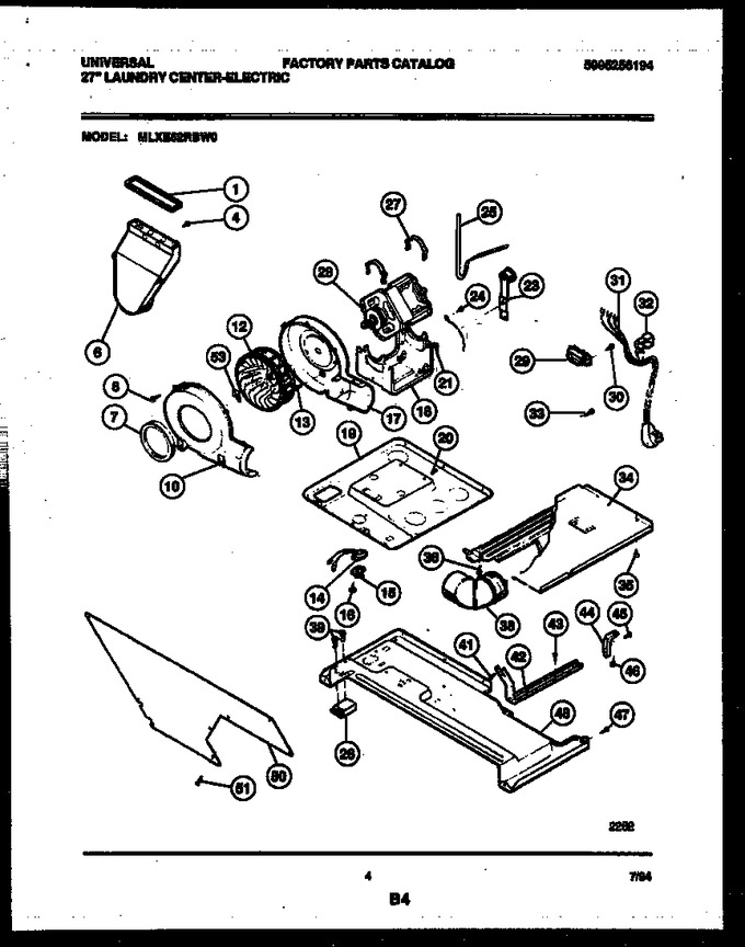 Diagram for MLXE62RBWD0