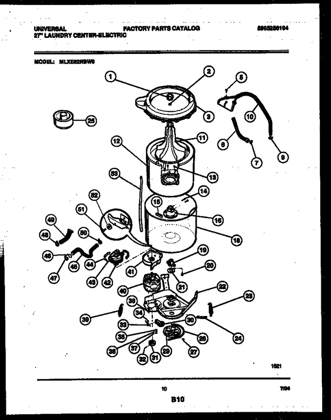 Diagram for MLXE62RBWW0