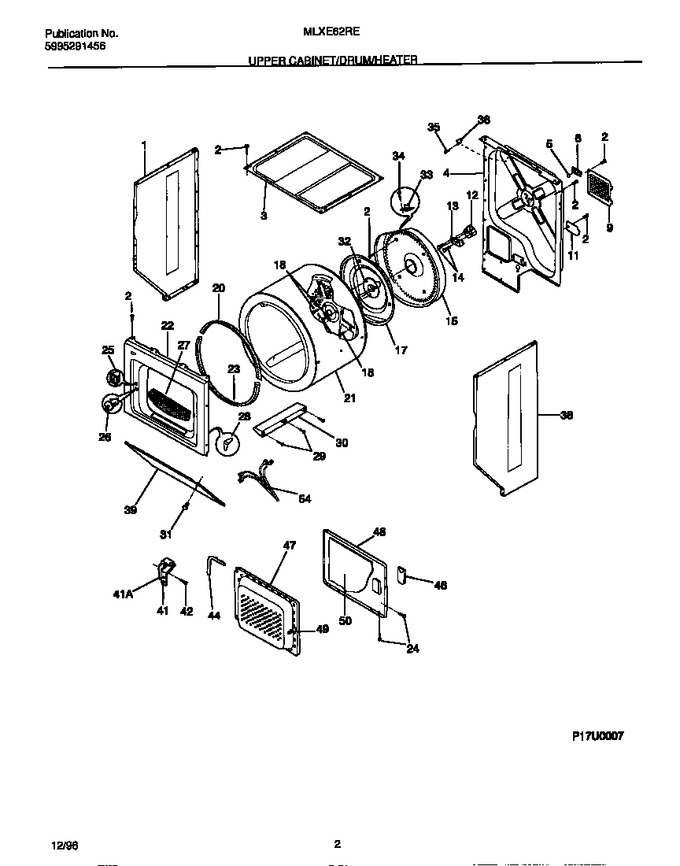 Diagram for MLXE62REW2