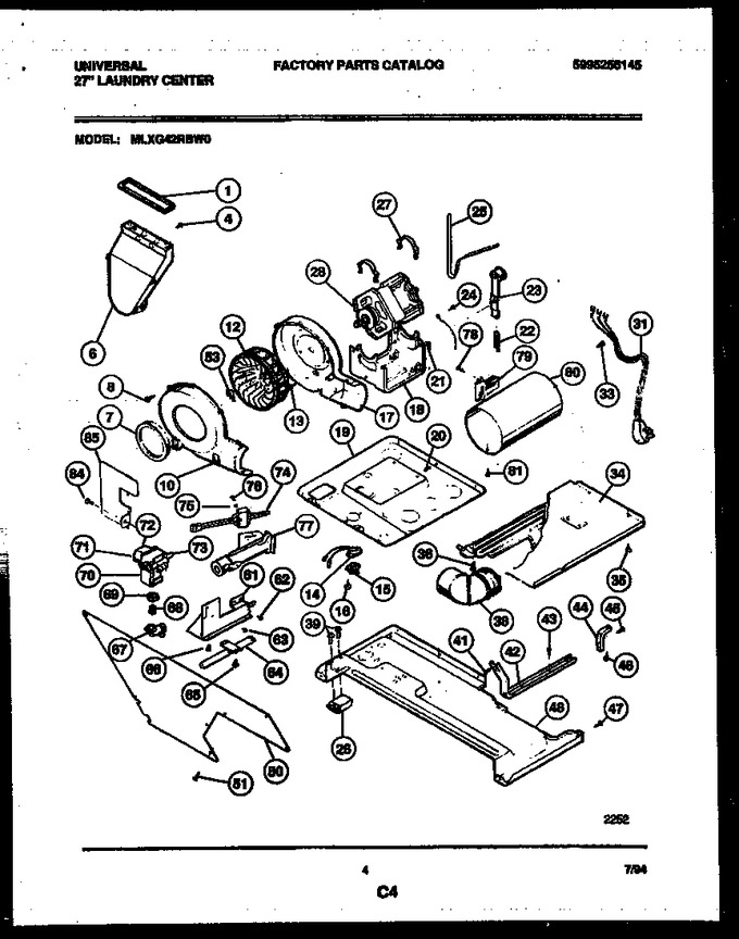 Diagram for MLXG42RBWW0