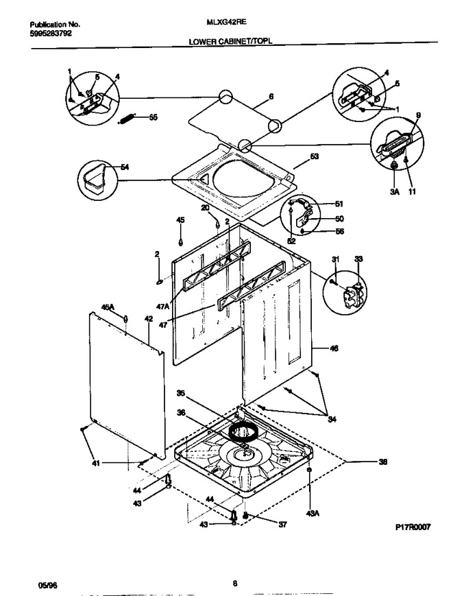 Diagram for MLXG42REW0