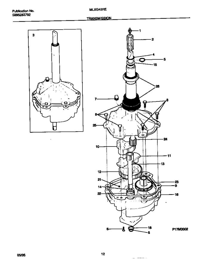 Diagram for MLXG42RED0