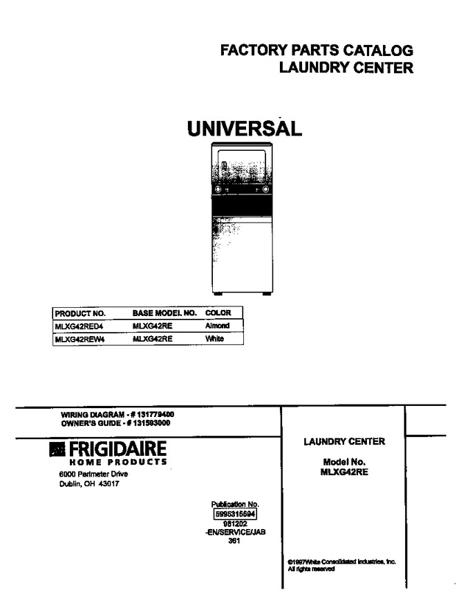 Diagram for MLXG42RED4