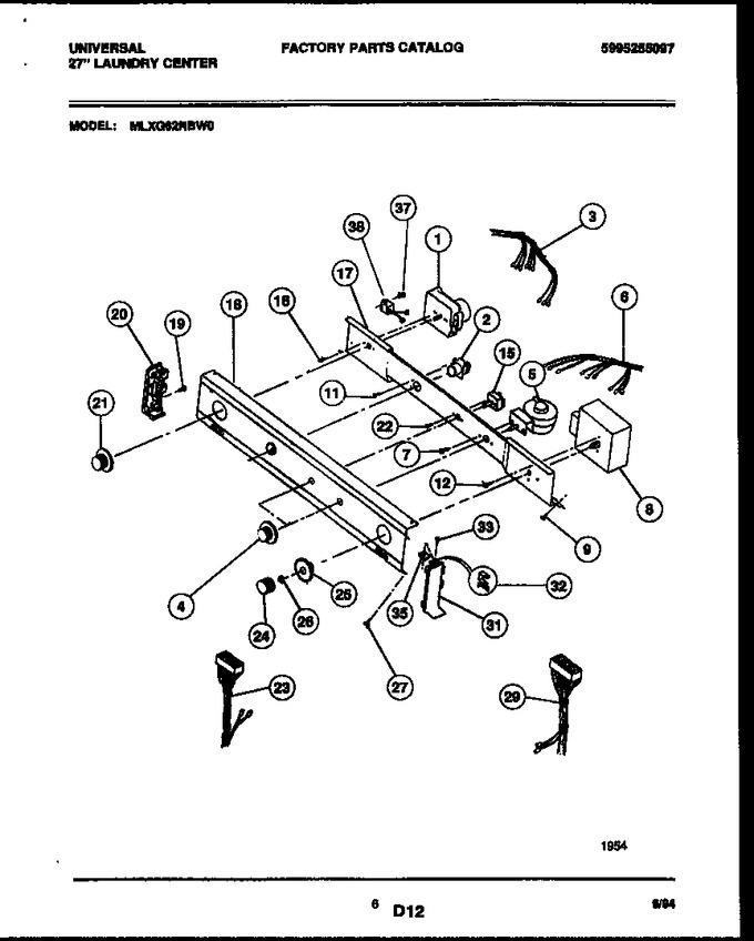 Diagram for MLXG62RBD0
