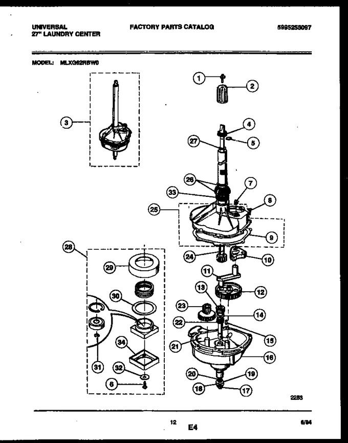 Diagram for MLXG62RBD0