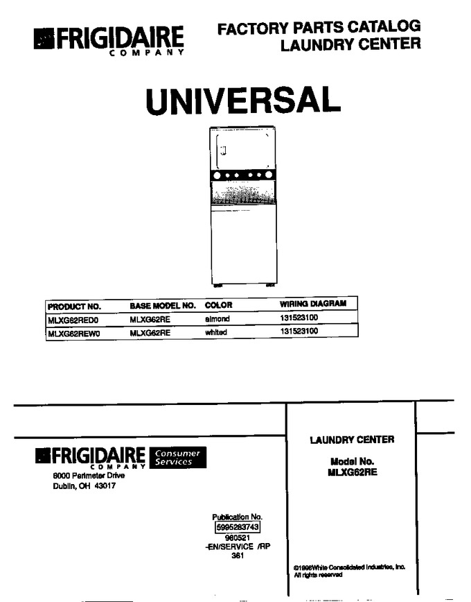 Diagram for MLXG62RED0