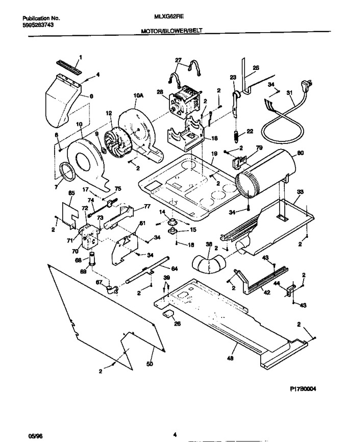 Diagram for MLXG62RED0