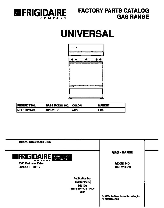 Diagram for MPF311PCWB