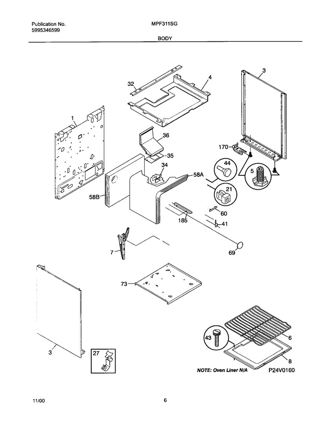 Diagram for MPF311SGWE