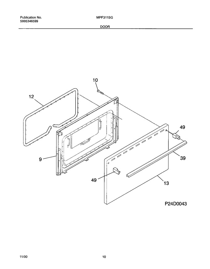 Diagram for MPF311SGWE