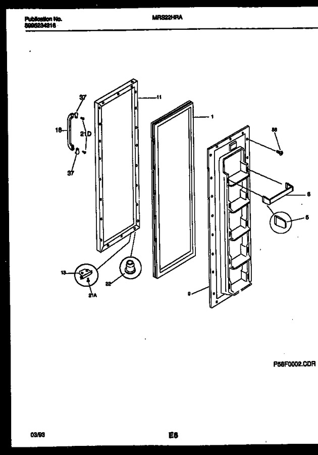 Diagram for MRS22HRAW0