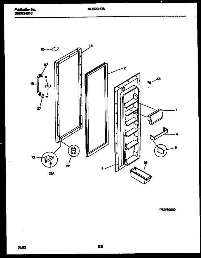 Diagram for MRS22HRAW0