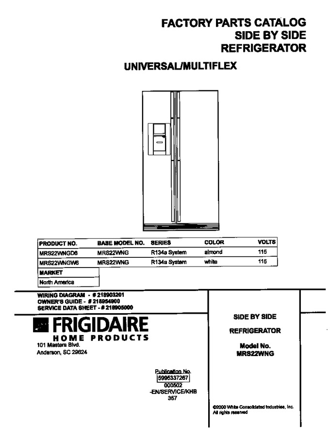 Diagram for MRS22WNGD6