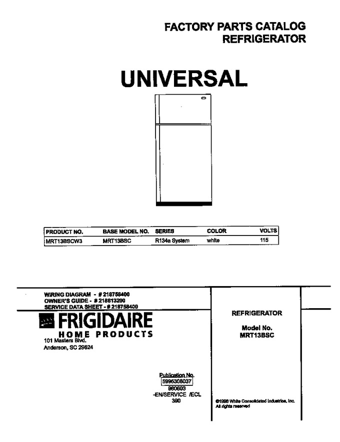 Diagram for MRT13BSCW3