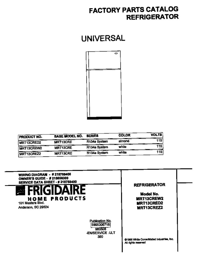 Diagram for MRT13CRED2