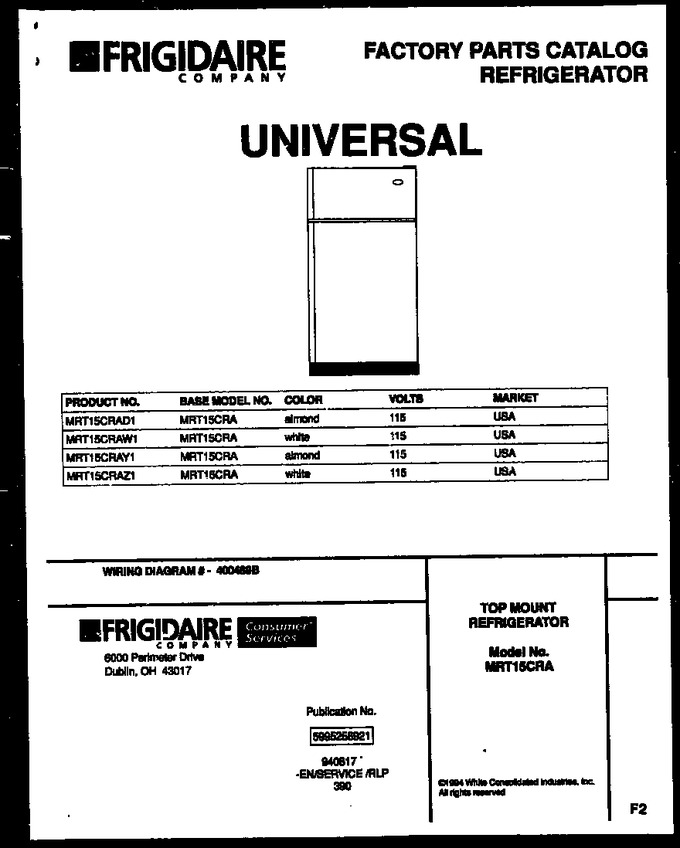 Diagram for MRT15CRAZ1