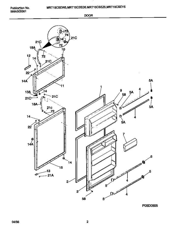 Diagram for MRT15CSEW5