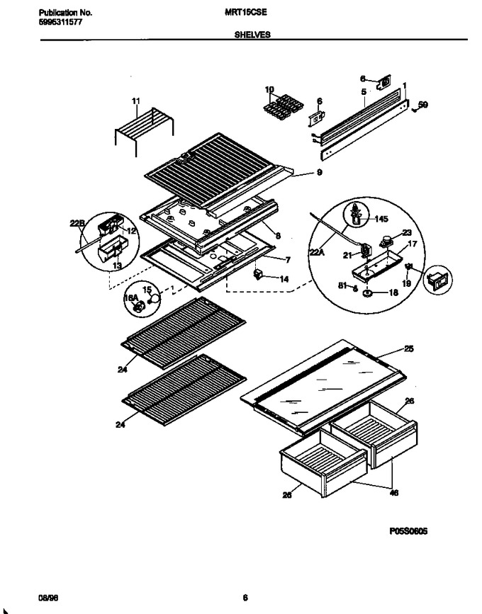 Diagram for MRT15CSEW6