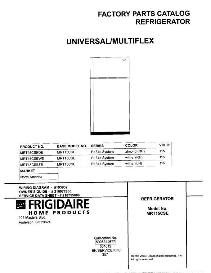 Diagram for MRT15CSEDE