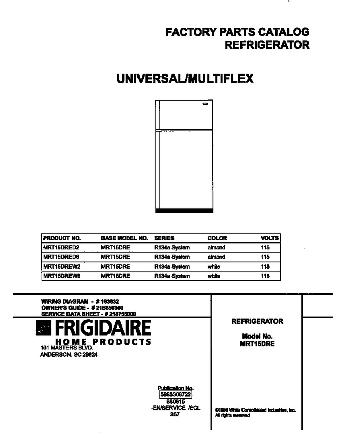 Diagram for MRT15DRED2