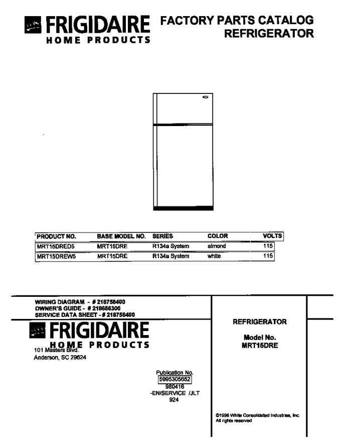 Diagram for MRT15DRED5