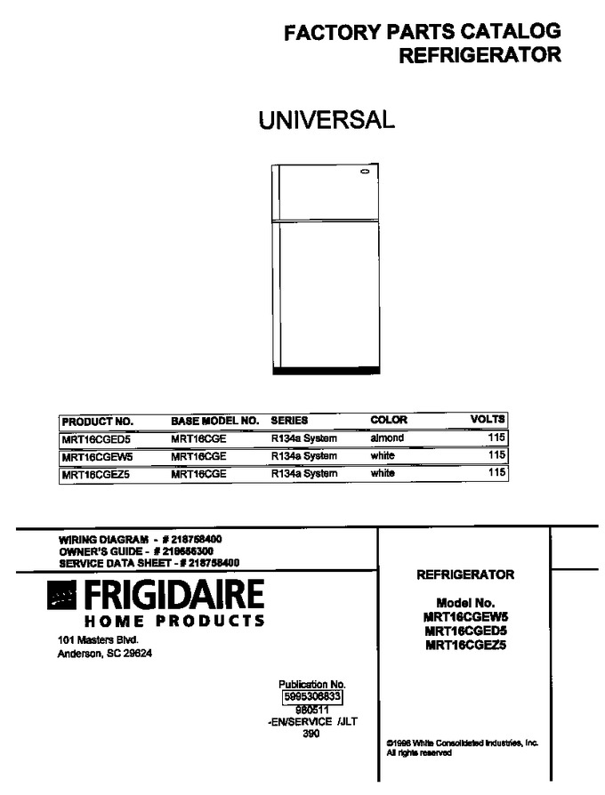 Diagram for MRT16CGED5