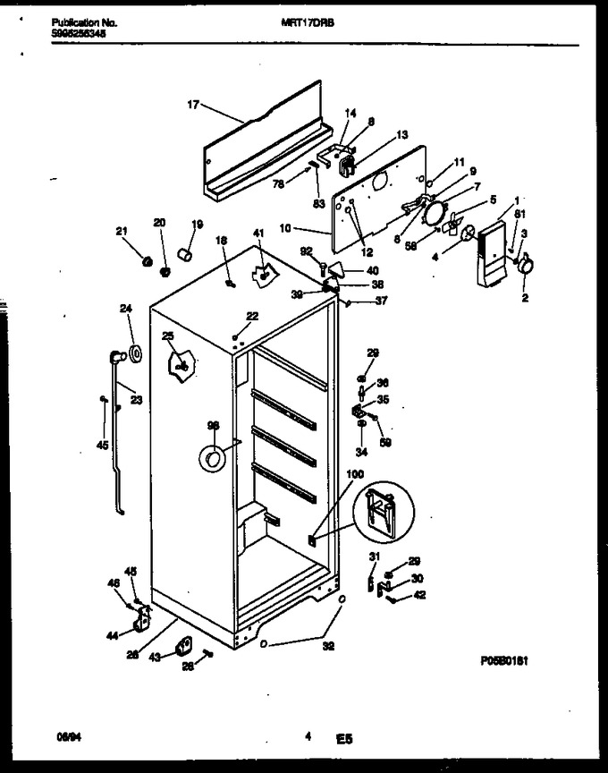 Diagram for MRT17DRBW0