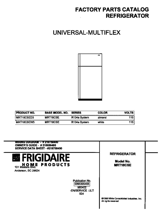 Diagram for MRT18CSED3