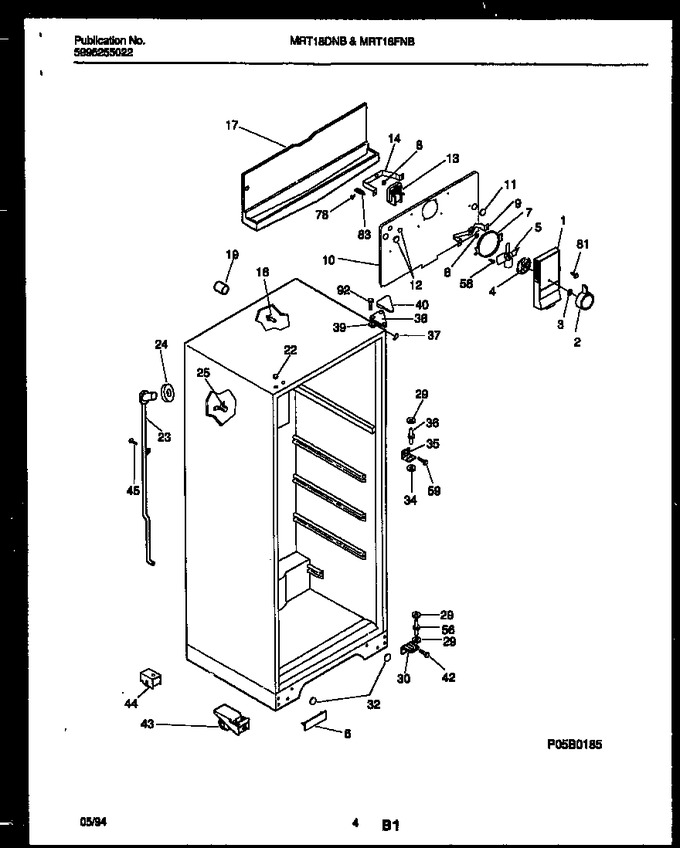 Diagram for MRT18FNBW0