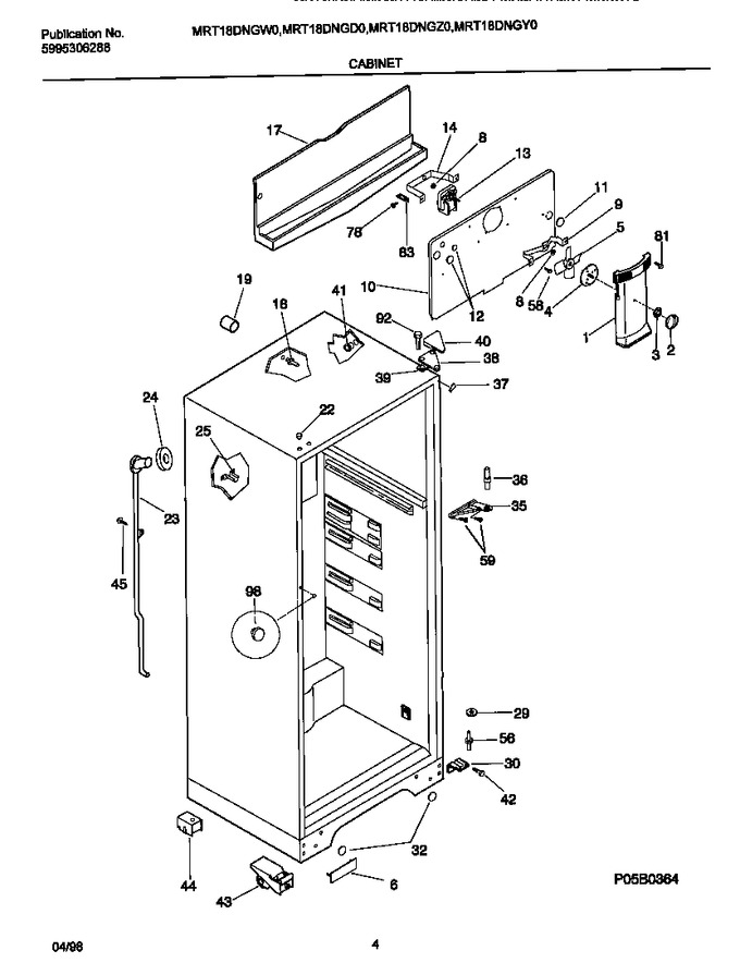 Diagram for MRT18DNGW0