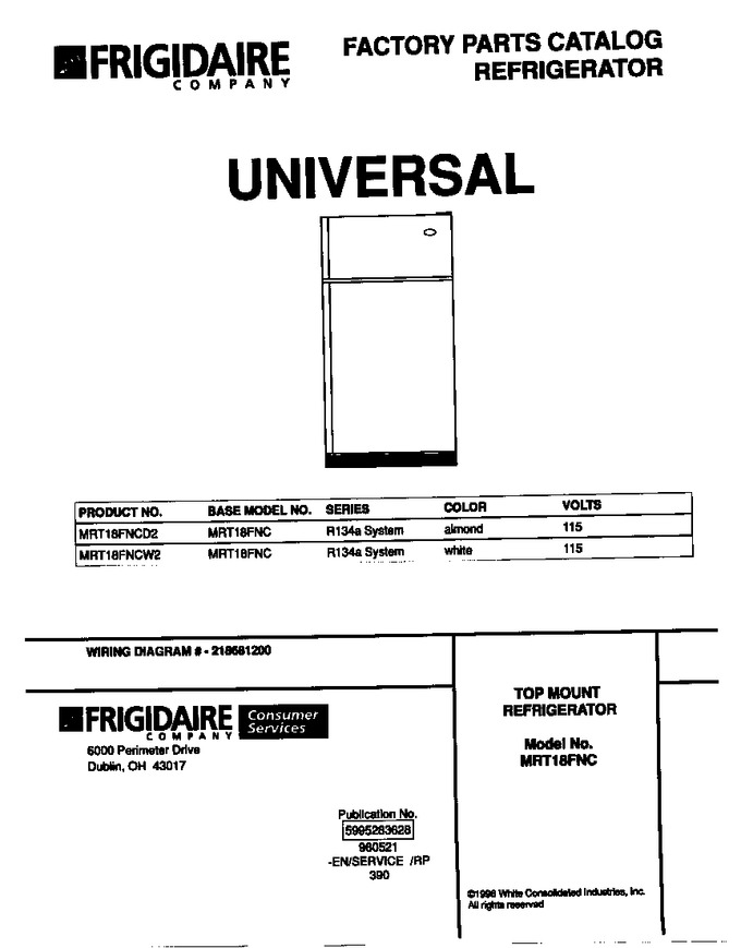 Diagram for MRT18FNCW2