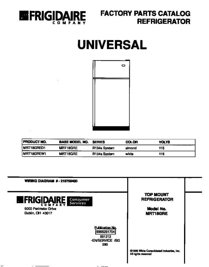 Diagram for MRT18GRED1