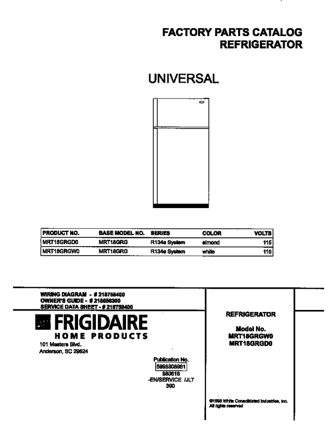 Diagram for MRT18GRGD0