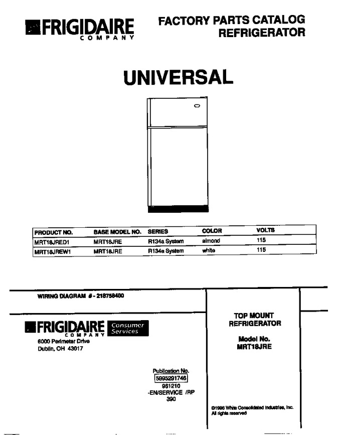 Diagram for MRT18JRED1
