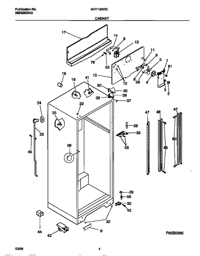 Diagram for MRT18RREW0