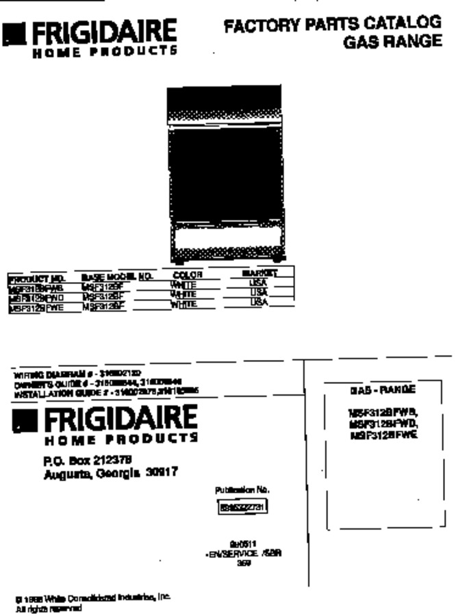 Diagram for MSF312BFWB