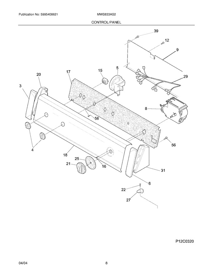 Diagram for MWS833AS2