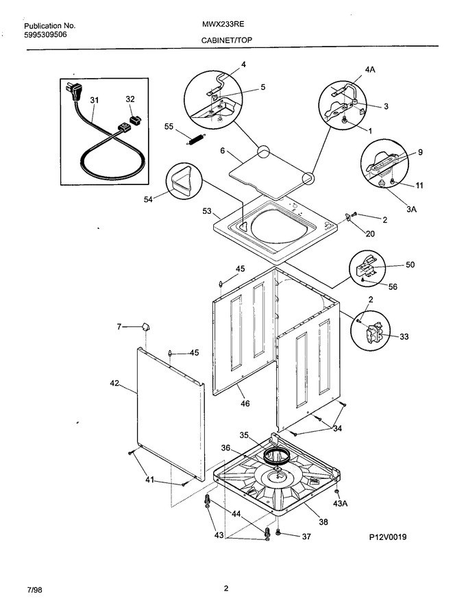Diagram for MWX233REW2