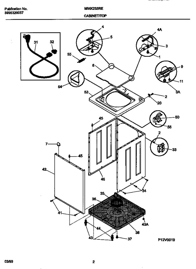 Diagram for MWX233REW3