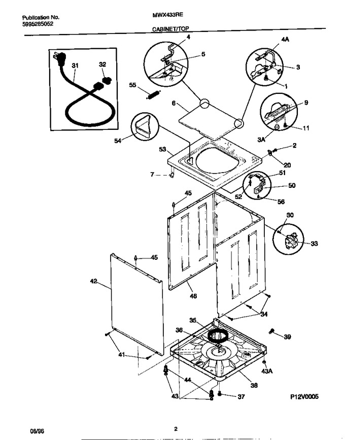 Diagram for MWX433REW0