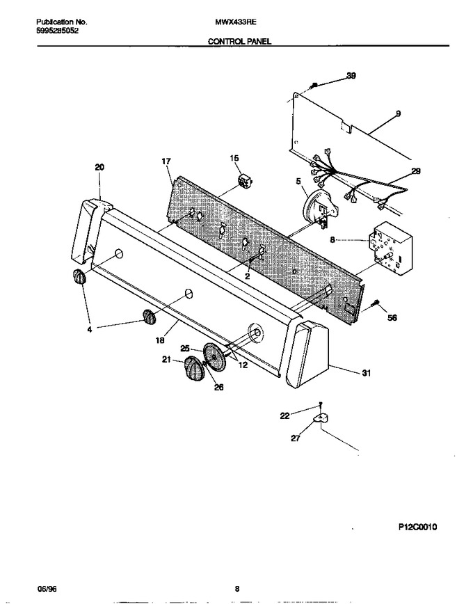 Diagram for MWX433REW0