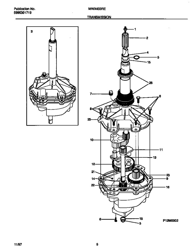 Diagram for MWX433RED2