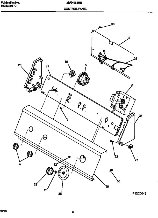 Diagram for MWX433REW3