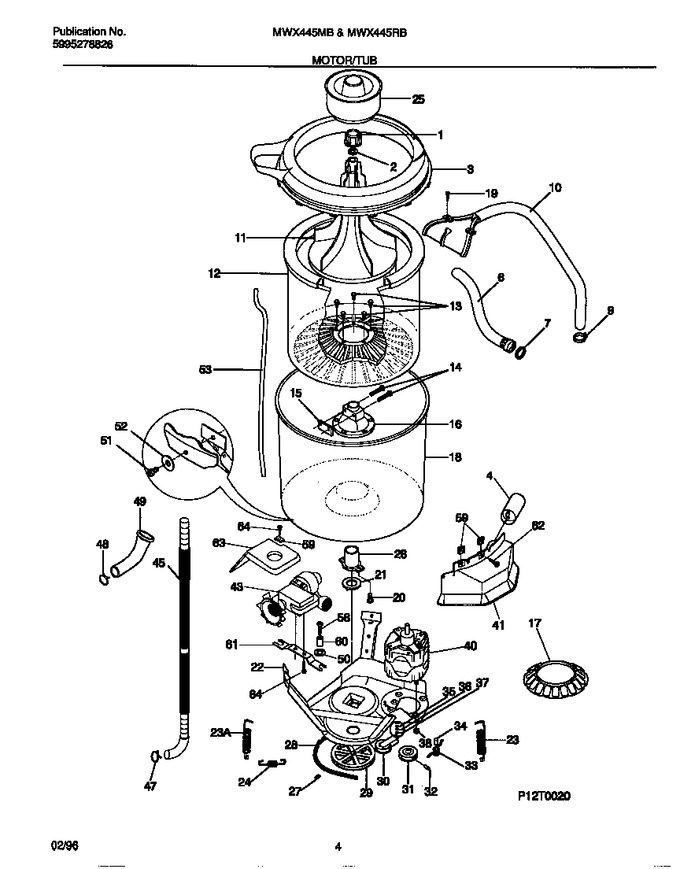 Diagram for MWX445RBD4