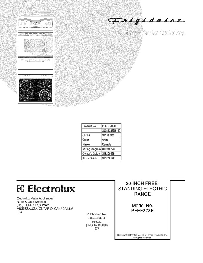 Diagram for PFEF373ES2