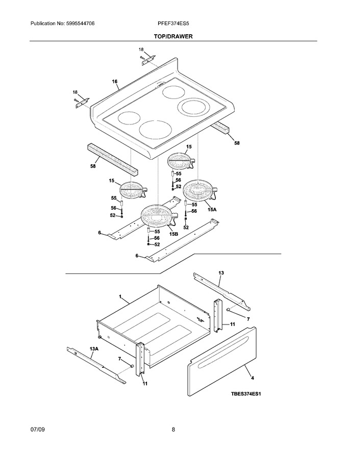 Diagram for PFEF374ES5