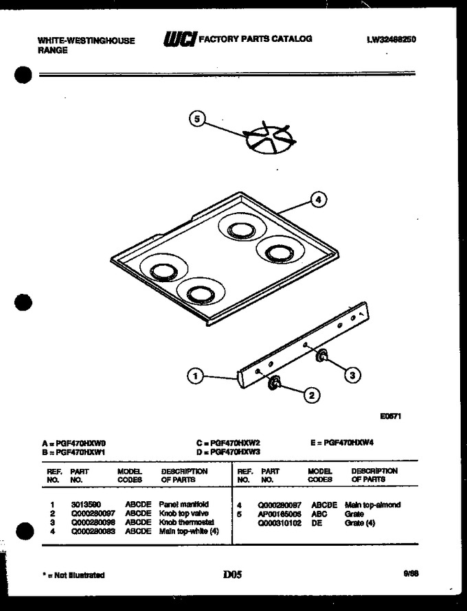 Diagram for PGF470HXD4