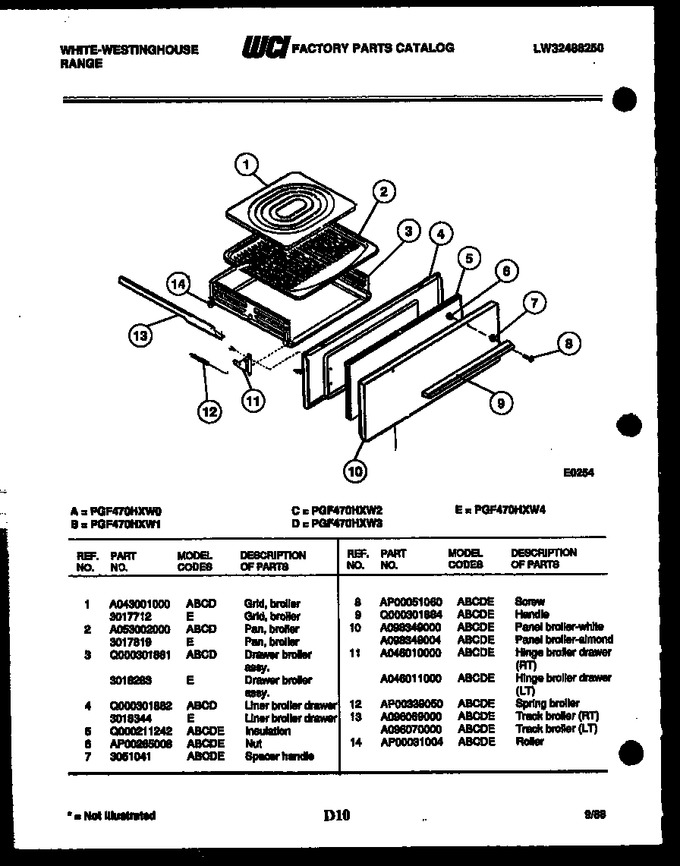 Diagram for PGF470HXD4